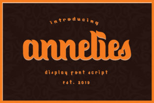 Annelies: A Display Font with Intense Character for Thoughtful Publishing