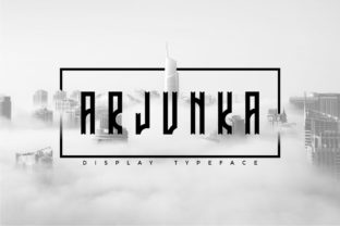 Arjunka: A Modern Display Font for Editorial Edge