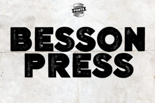 Besson Display Font for Bold, Modern Branding