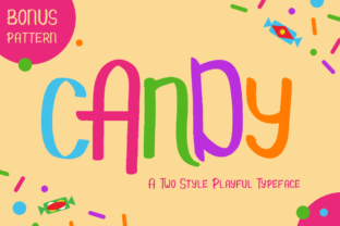Candy: A Joyful Display Font for Editorial Charm