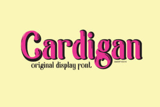 Cardigan Display Font for Professional Digital Branding