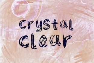 Crystal Clear Font for Distinctive Brand Visuals