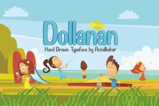 Dollanan Display Font for Playful Branding