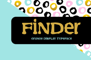 Finder: A Fresh and Bold Display Font for Editorial Design