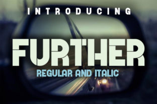 Further Font: A Bold Display Typeface for Standout Branding