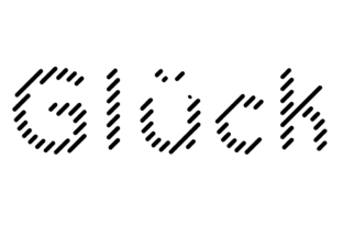 Gluck Stripes Display Font for Elegant Campaign Headlines