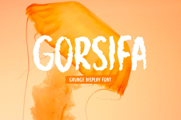 Gorsifa Display Font for Handmade Creators