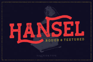 Hansel Vintage Display Font for Handmade Creators