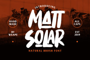 Mattsolar Display Font for Bold Digital Branding