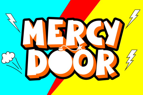 Mercy Door Display Font for Handmade Creators