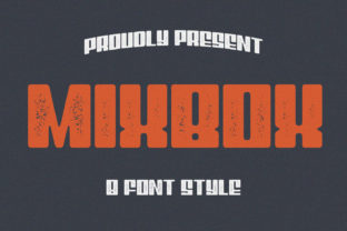 MixBox Family: A Standout Display Font for Small Business Branding