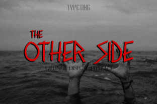 Other Side Display Font for Bold Editorial Design