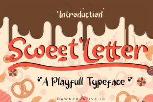 Sweet Letter Display Font for Charming Brand Identity