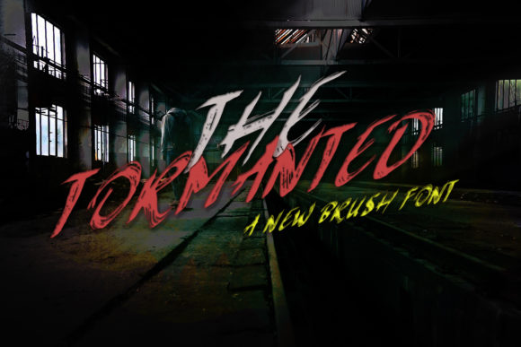 The Tormanted Display Font for Bold Handmade Designs