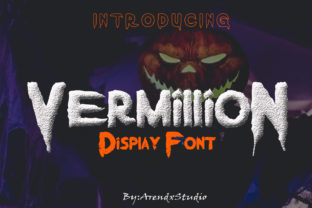 Vermillion Font: Bold Spooky Display Fonts for Standout Branding